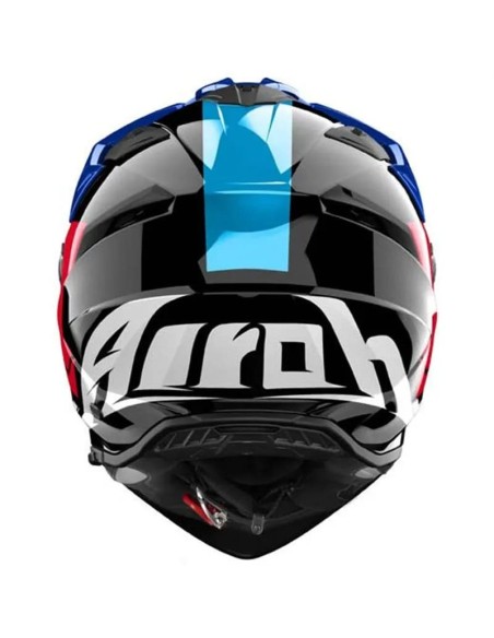 Casco Airoh Bandit Tune | Azul y rojo