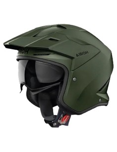 Casco Airoh Kombakt Color | Mate-Verde militar