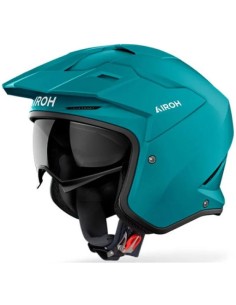 Casco Airoh Kombakt Color | Verde petroleo