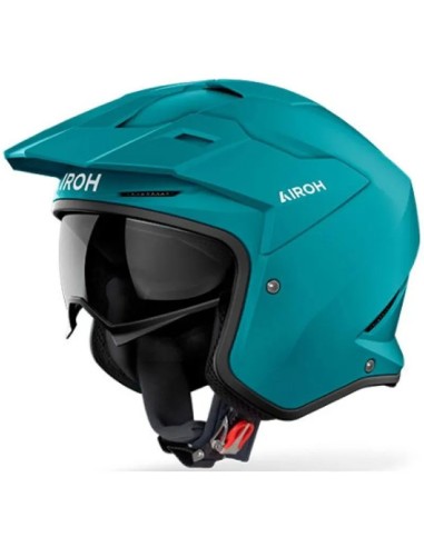 Casco Airoh Kombakt Color | Verde petroleo
