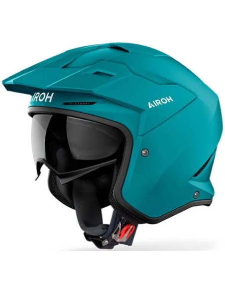 Casco Airoh Kombakt Color | Verde petroleo