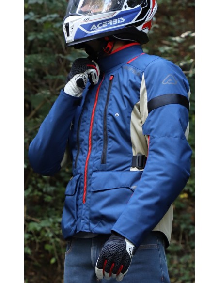 Chaqueta Acerbis X-Travel 2.0 | Azul y rojo