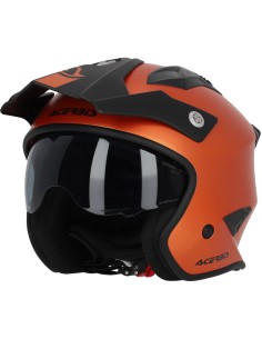 Casco Acerbis Aria Metallic | Naranja