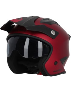 Casco Acerbis Aria Metallic | Rojo