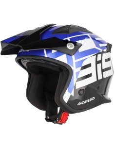 Casco Acerbis Aria Graphic | Negro y azul