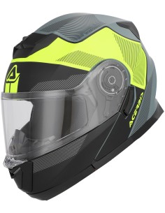 Casco Acerbis Serel | Negro y amarillo fluor