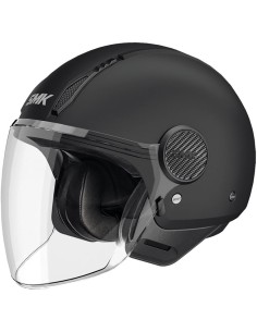 Casco SMK Laminar Sólido | Mate-Negro