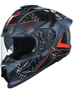 Casco SMK Titan Carbon Nero | GL263