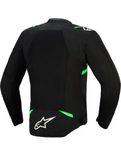 Chaqueta Alpinestars T-SPS Air V2 | Negro y verde fluor 2