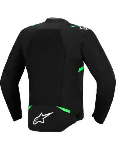 Chaqueta Alpinestars T-SPS Air V2 | Negro y verde fluor