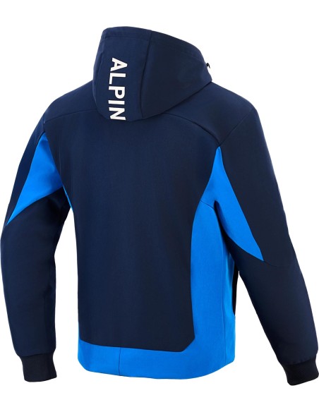 Sudadera Alpinestars Radium Tech | Azul marino y azul real