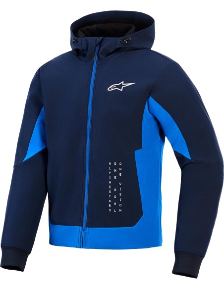 Sudadera Alpinestars Radium Tech | Azul marino y azul real