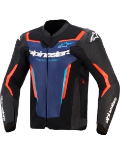 Chaqueta Alpinestars Force V2 | Negro-azul-rojo fluor