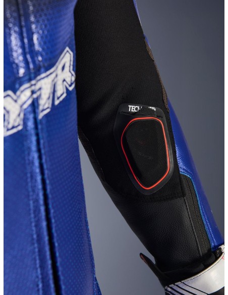 Mono Alpinestars 1PC Yamaha GP-R7 | Azul metálico-negro-blanco-rojo fluor