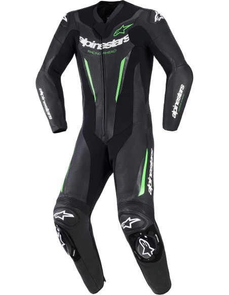 Mono Alpinestars 1PC GP Force V2 | Negro y verde
