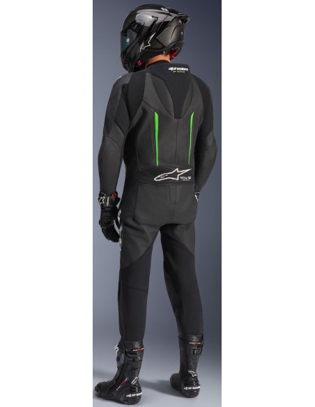 Mono Alpinestars 1PC GP Force V2 | Negro y verde