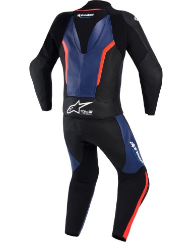 Mono Alpinestars 2PCs GP Force V2 | Negro-azul-rojo fluor