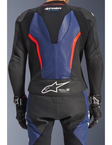 Mono Alpinestars 2PCs GP Force V2 | Negro-azul-rojo fluor