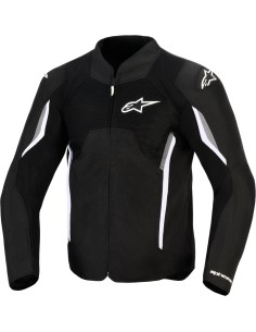 Chaqueta Alpinestars AST V3 Air | Negro-gris oscuro-blanco