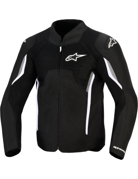 Chaqueta Alpinestars AST V3 Air | Negro-gris oscuro-blanco
