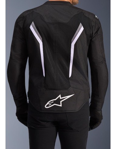 Chaqueta Alpinestars AST V3 Air | Negro-gris oscuro-blanco