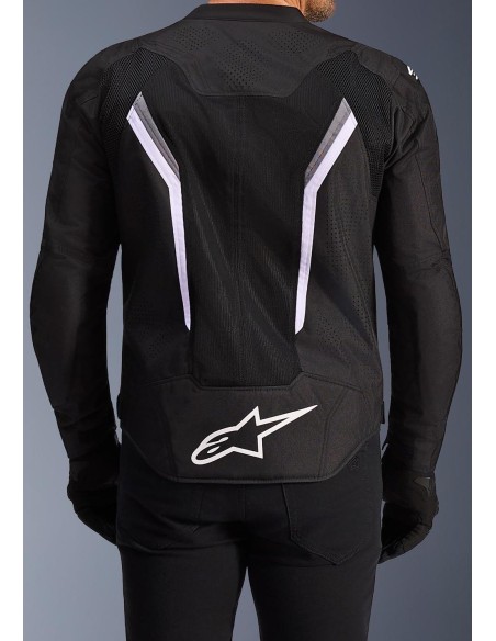 Chaqueta Alpinestars AST V3 Air | Negro-gris oscuro-blanco