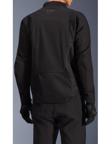 Chaqueta Alpinestars Aeroshell Airflow | Negro y antracita