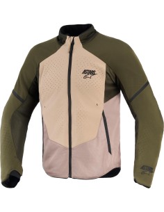 Chaqueta Alpinestars Aeroshell Airflow | Verde y arena
