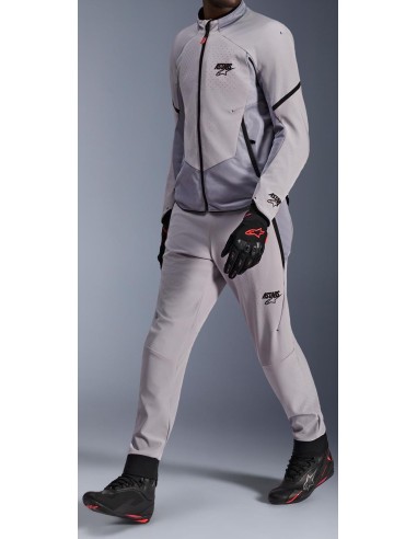 Chaqueta Alpinestars Aeroshell Airflow | Gris medio y antracita
