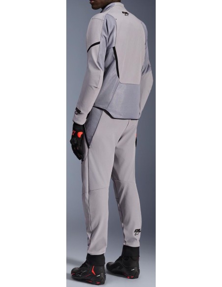 Chaqueta Alpinestars Aeroshell Airflow | Gris medio y antracita
