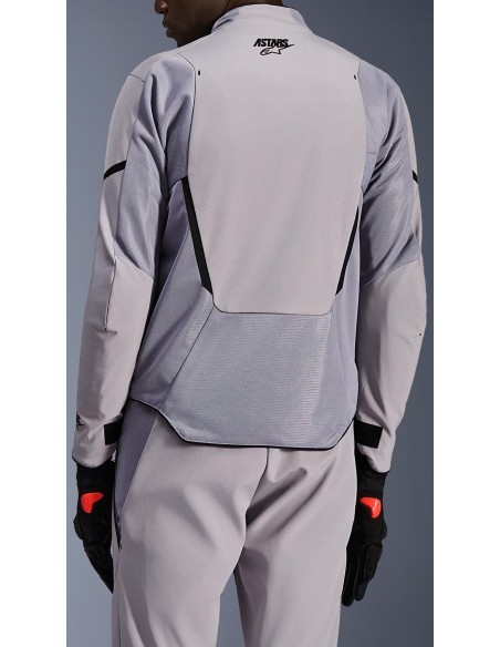 Chaqueta Alpinestars Aeroshell Airflow | Gris medio y antracita