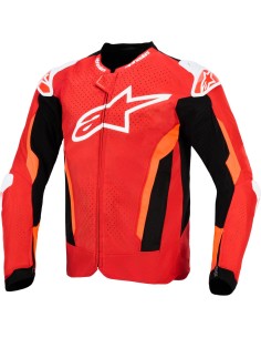 Chaqueta Alpinestars T-GP Air | Rojo brillante-rojo fluor-negro