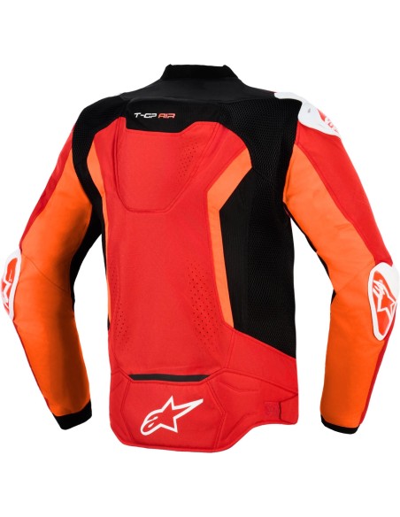 Chaqueta Alpinestars T-GP Air | Rojo brillante-rojo fluor-negro
