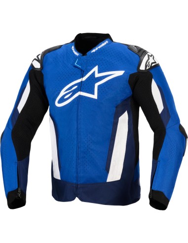 Chaqueta Alpinestars T-GP Air | Azul brillante-azul marino-blanco