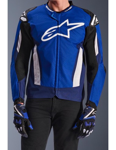 Chaqueta Alpinestars T-GP Air | Azul brillante-azul marino-blanco