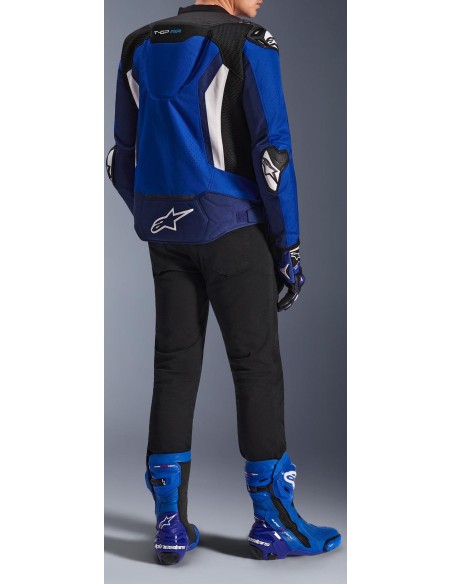 Chaqueta Alpinestars T-GP Air | Azul brillante-azul marino-blanco