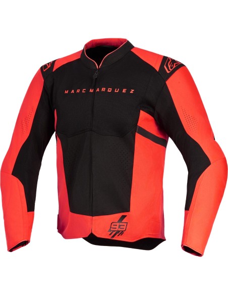 Chaqueta Alpinestars MM93 T-SPS Air V2 | Rojo fluor y negro