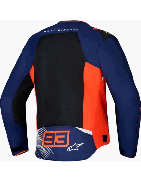 Chaqueta Alpinestars MM93 T-SPS Air V2 | Azul marino-negro-rojo fluor-blanco