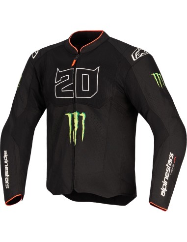 Chaqueta Alpinestars FQ20 T-SPS Air V2 Monster | Negro y blanco