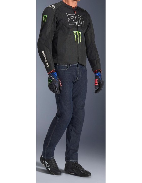 Chaqueta Alpinestars FQ20 T-SPS Air V2 Monster | Negro y blanco