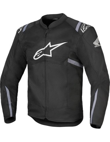 Chaqueta Alpinestars Honda T-SPS Air V2 | Negro-gris oscuro-gris claro