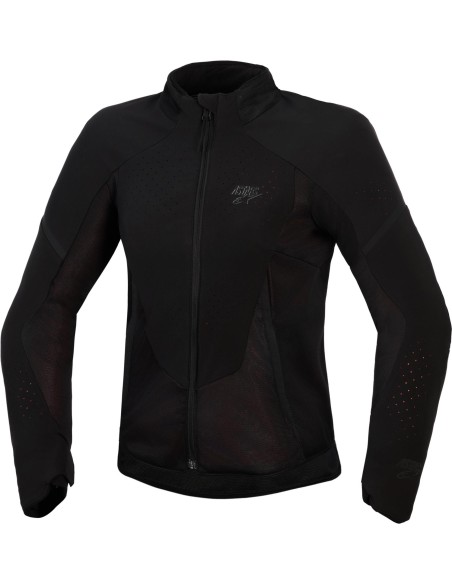 Chaqueta Alpinestars Stella Aeroshell Airflow | Negro y antracita