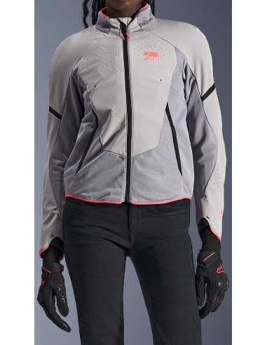 Chaqueta Alpinestars Stella Aeroshell Airflow | Gris medio y antracita