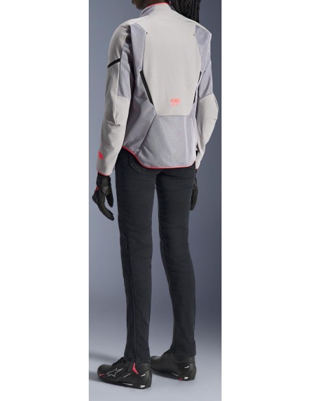 Chaqueta Alpinestars Stella Aeroshell Airflow | Gris medio y antracita