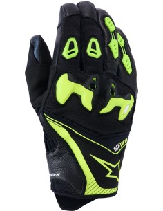 Guantes Alpinestars SP-R Pro | Negro y amarillo fluor