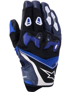 Guantes Alpinestars SP-R Pro | Azul brillante-azul marino-blanco