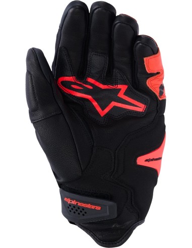 Guantes Alpinestars SP-R Tech | Negro y rojo fluor