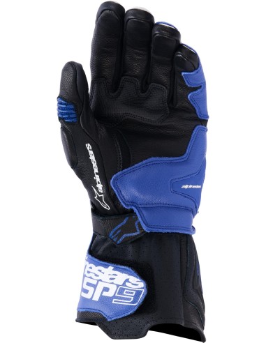 Guantes Alpinestars SP-9 | Azul brillante-azul marino-blanco