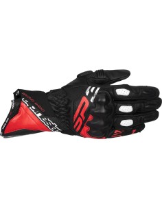 Guantes Alpinestars SP-3 | Negro-rojo brillante-blanco