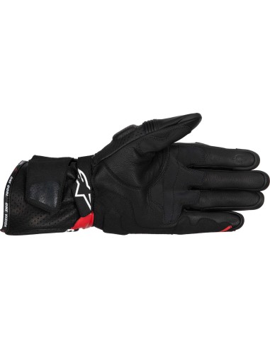 Guantes Alpinestars SP-3 | Negro-rojo brillante-blanco